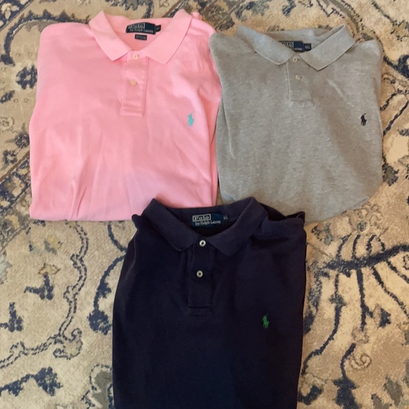 3 Ralph Lauren Polo Shirts - Picture 5 of 6